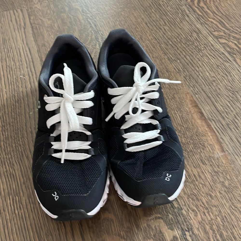 On cloud running shoes